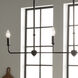 Pallas 3 Light 4.5 inch Black Chandelier Ceiling Light